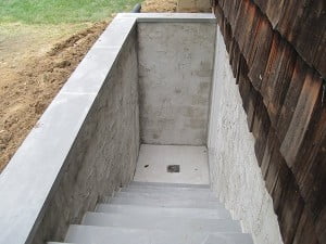 Basement entrance