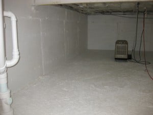 CRAWL SPACE WATERPROOFING