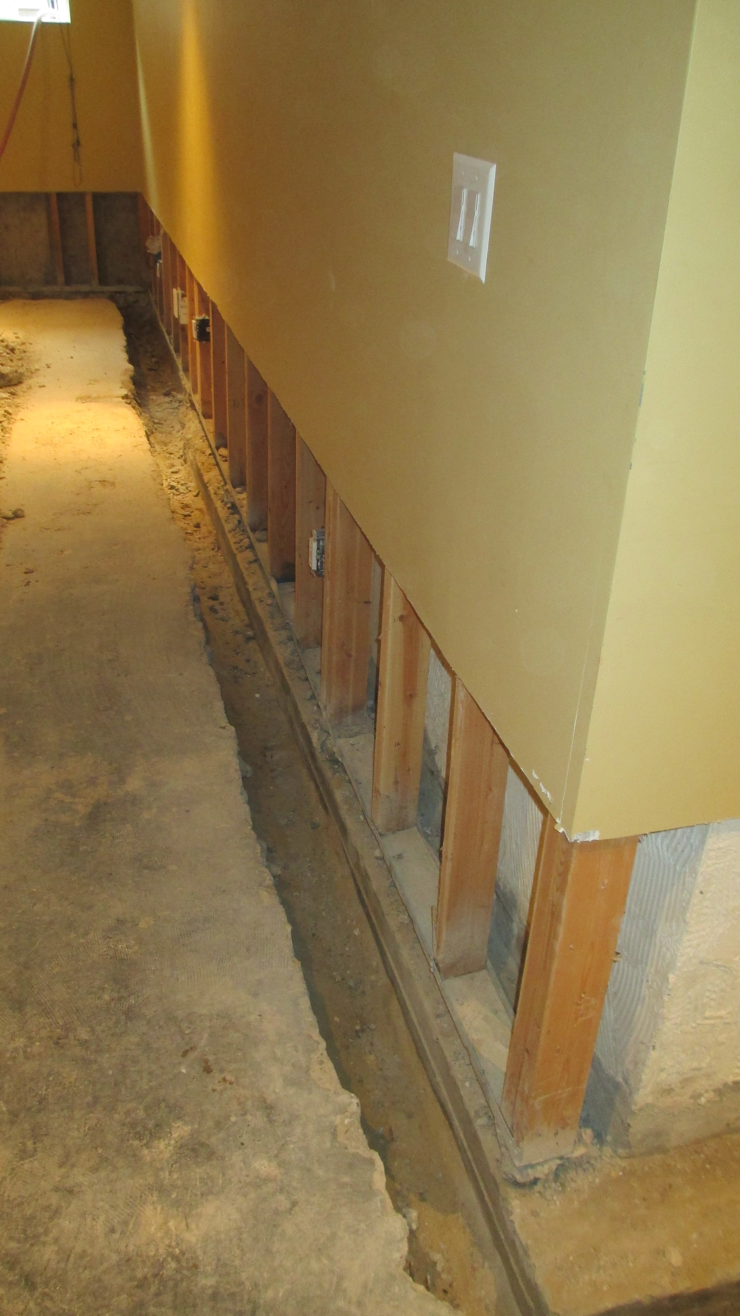 Waterproofing system - Basement Waterproofing Long Island | Cement ...