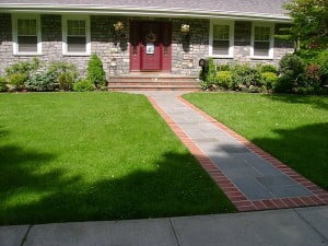 Walk stoop stone facade