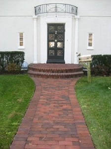 Walkway Stoop brick