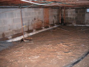 CRAWL SPACE WATERPROOFING